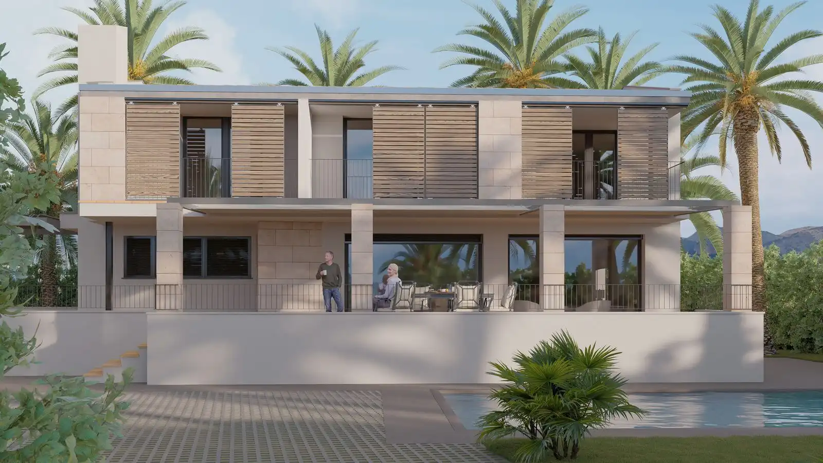Vista exterior de Residencial en venta en Santa María del Camí