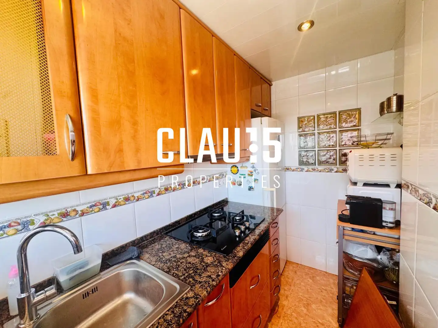 Cocina de Piso en venta en Malgrat de Mar con Balcón y Piscina comunitaria