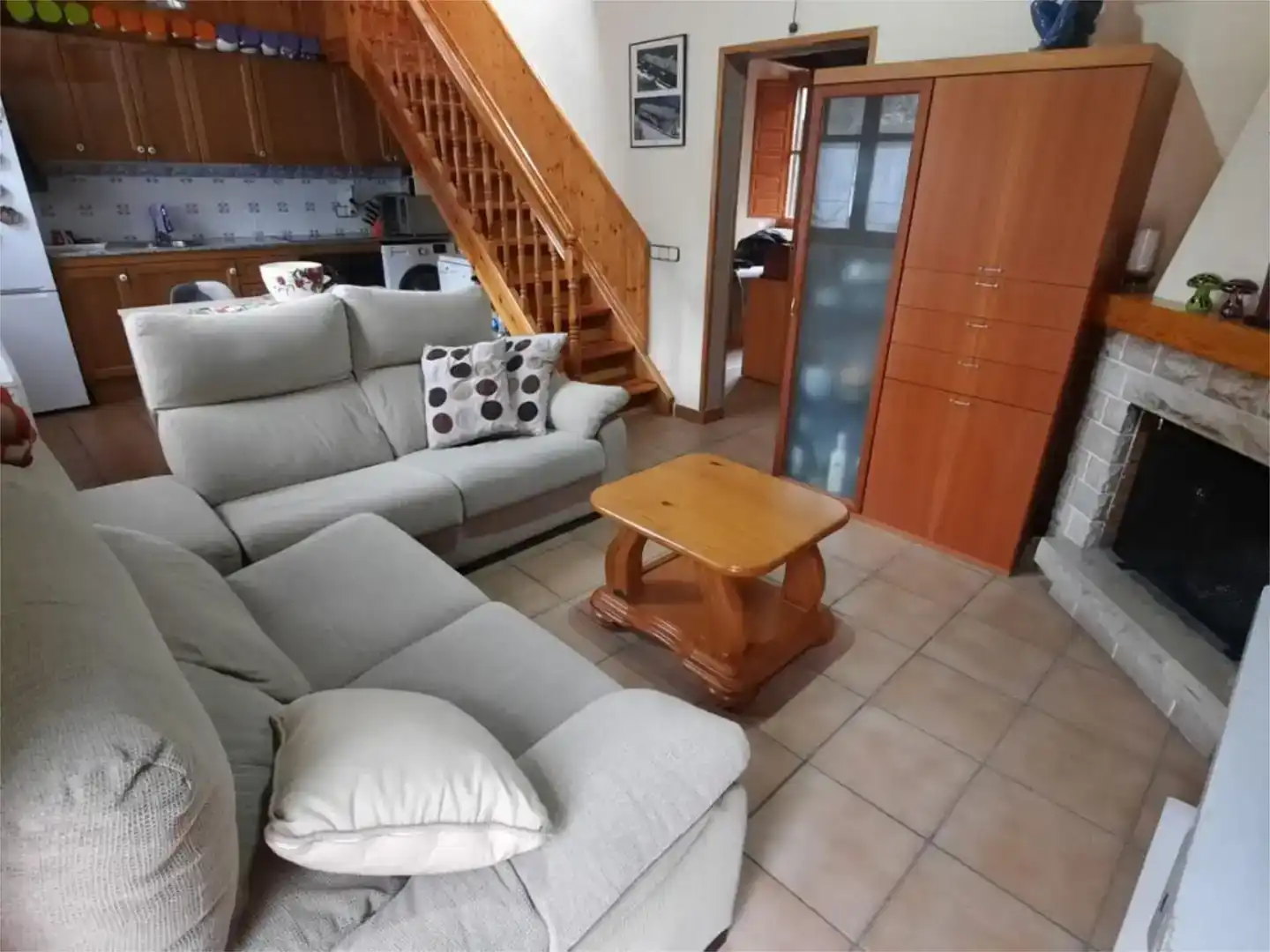 Sala d'estar de Pis en venda en Cercs