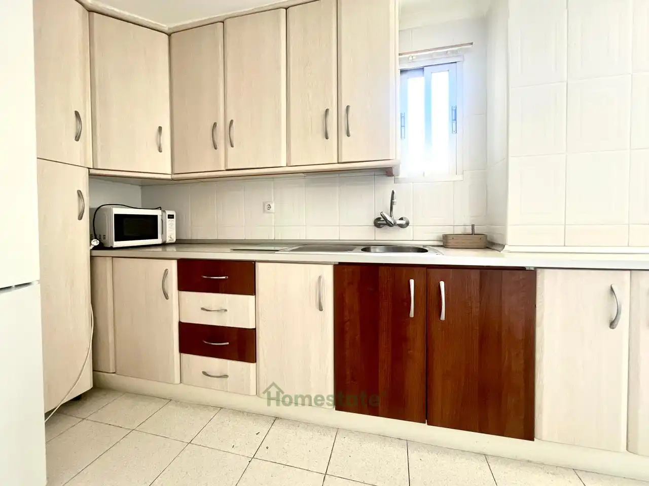 Cocina de Piso de alquiler en Málaga con Aire acondicionado, Terraza y Amueblado