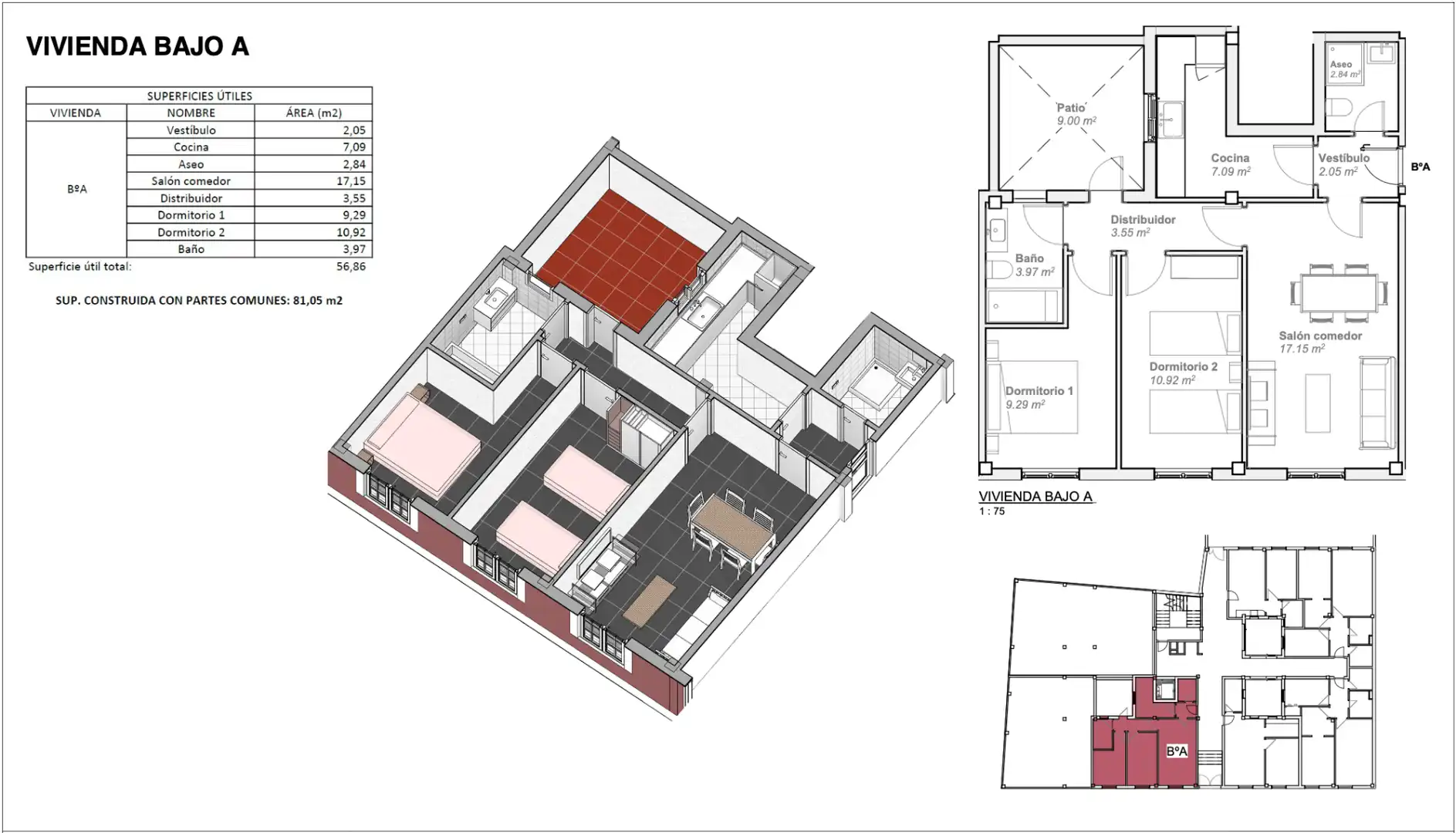 Flat for rent in Malpica de Tajo  with Air Conditioner, Parquet flooring and Oven