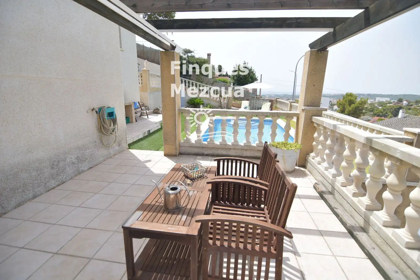 Terrace of Detached homes for sale in Roda de Berà  with Heating, Terrace and Swimming Pool