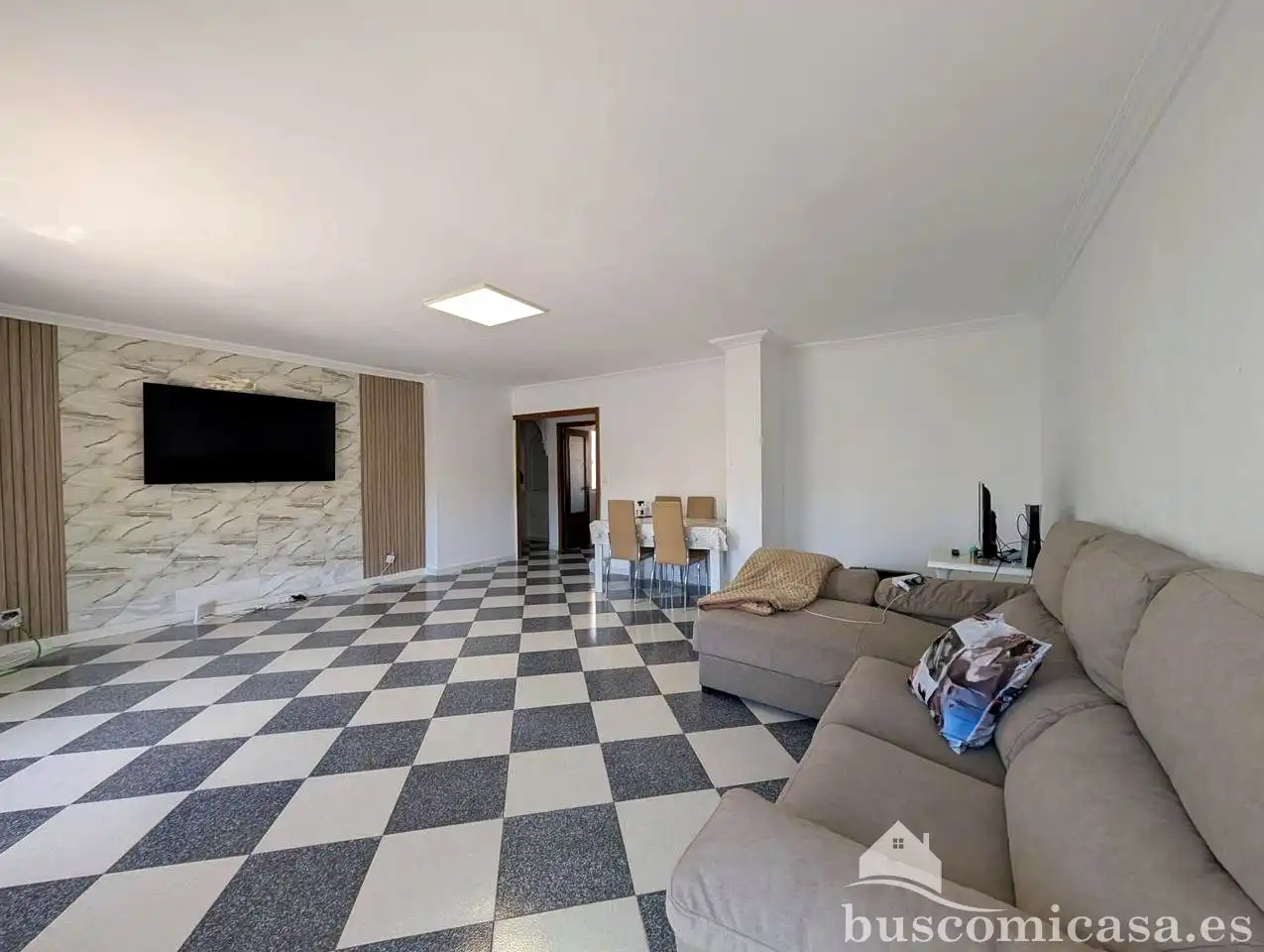 Sala d'estar de Pis en venda en Linares amb Aire condicionat i Balcó