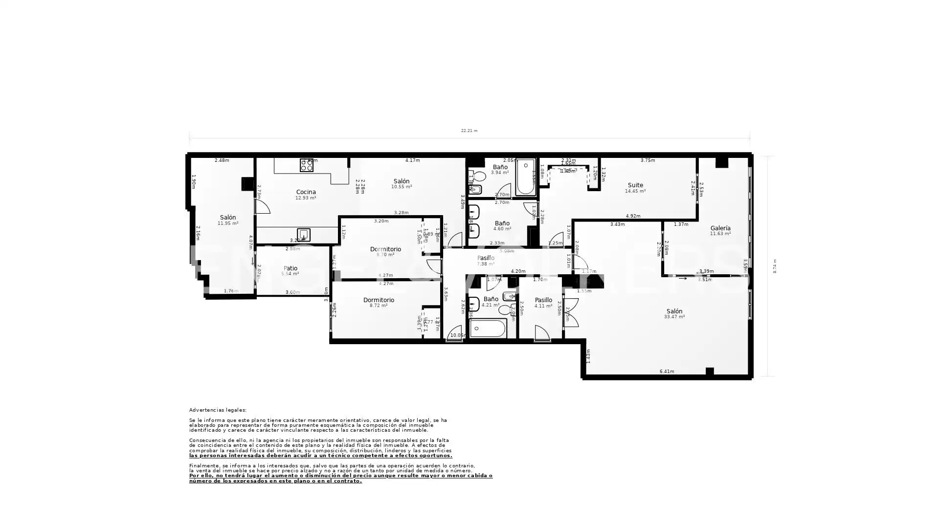 Piso en venta en Valencia con Aire acondicionado, Calefacción y Parquet