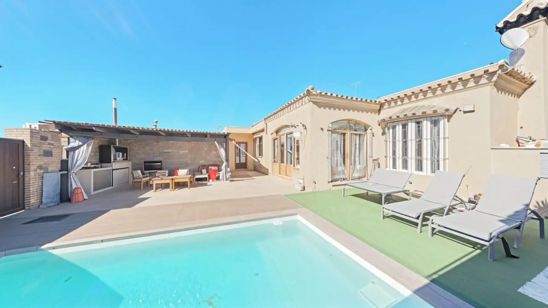 Haus mit Pool zum Verkauf in Las Lagunas - Campano, imagen 3