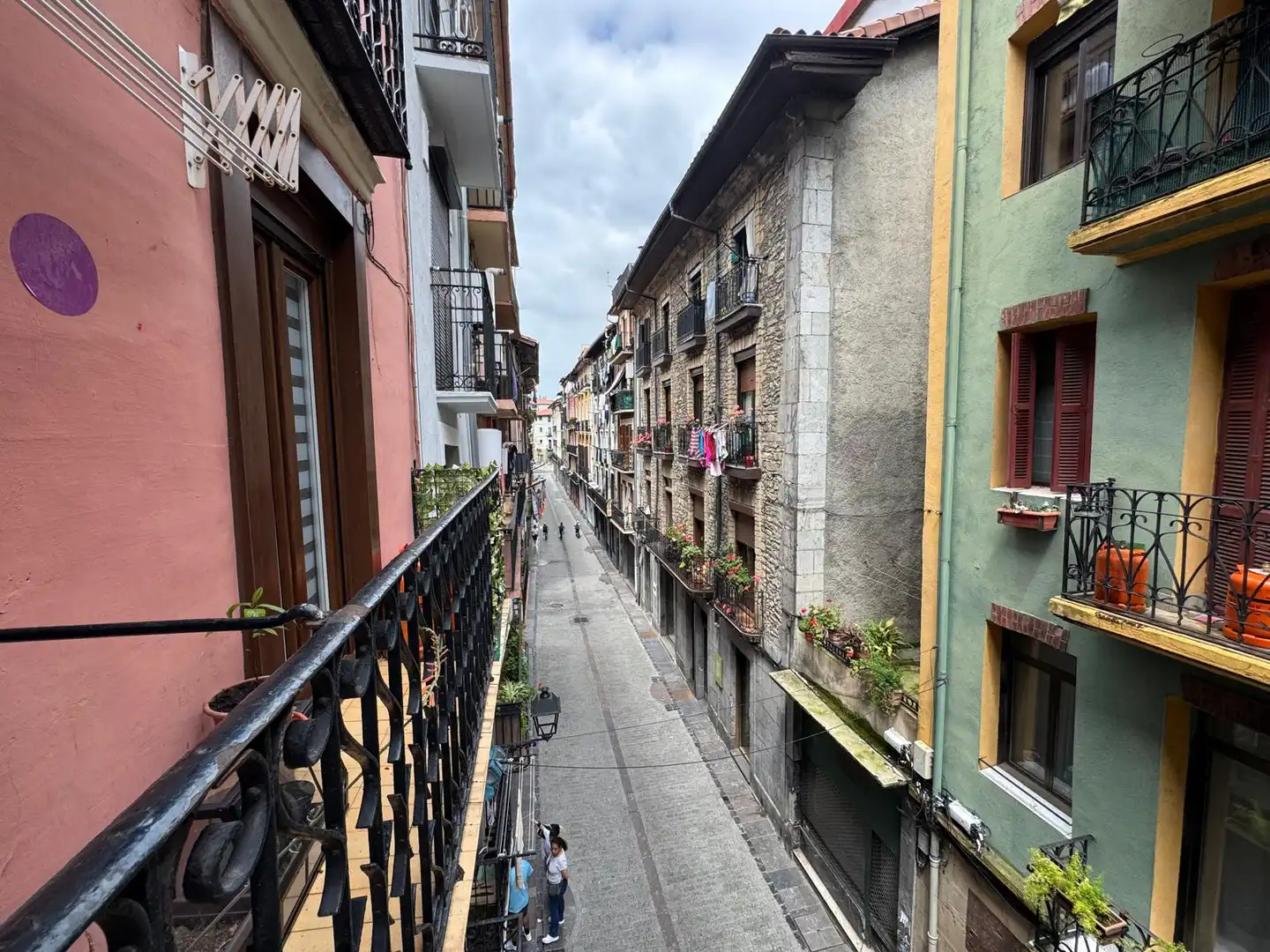 Exterior view of Flat for sale in Tolosa  with Heating, Furnished and Oven