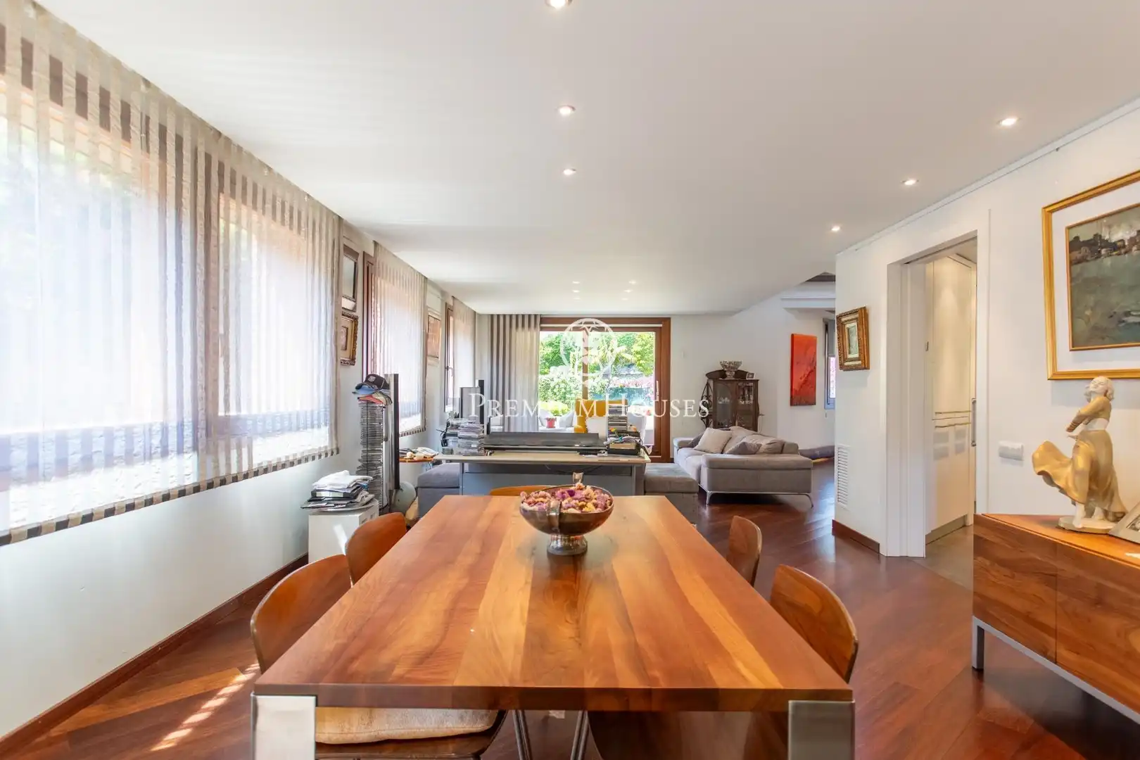 Esszimmer von Haus oder Chalet zum Verkauf in Cabrera de Mar mit Klimaanlage, Heizung und Privatgarten