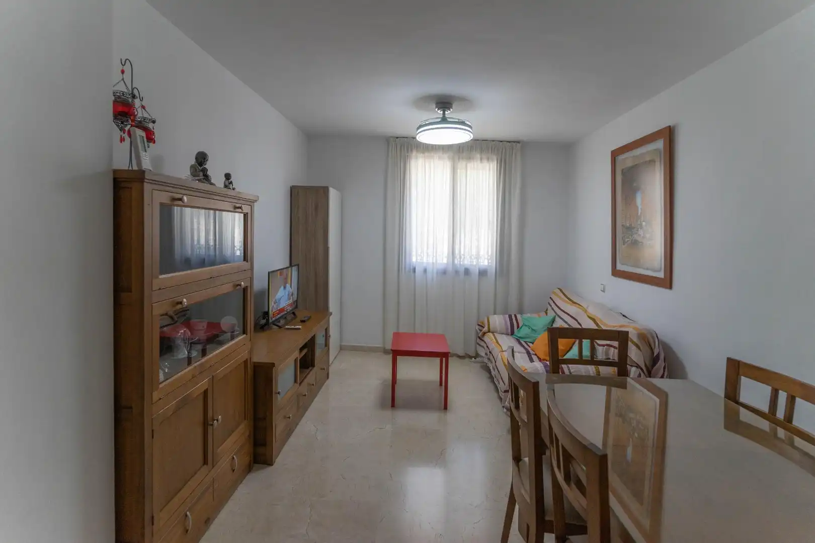 Sala de estar de Piso de alquiler en Alhaurín El Grande con Aire acondicionado, Calefacción y Amueblado