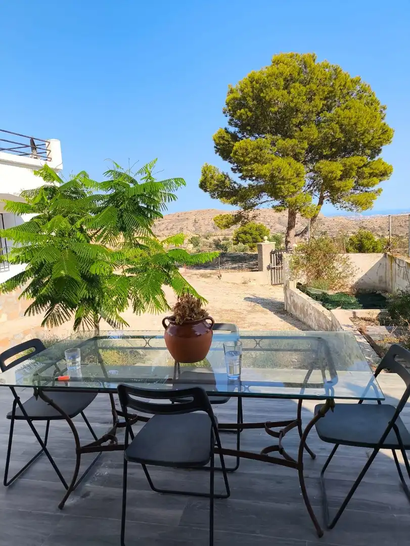 Terraza de Casa o chalet en venta en Agost con Aire acondicionado, Jardín privado y Terraza
