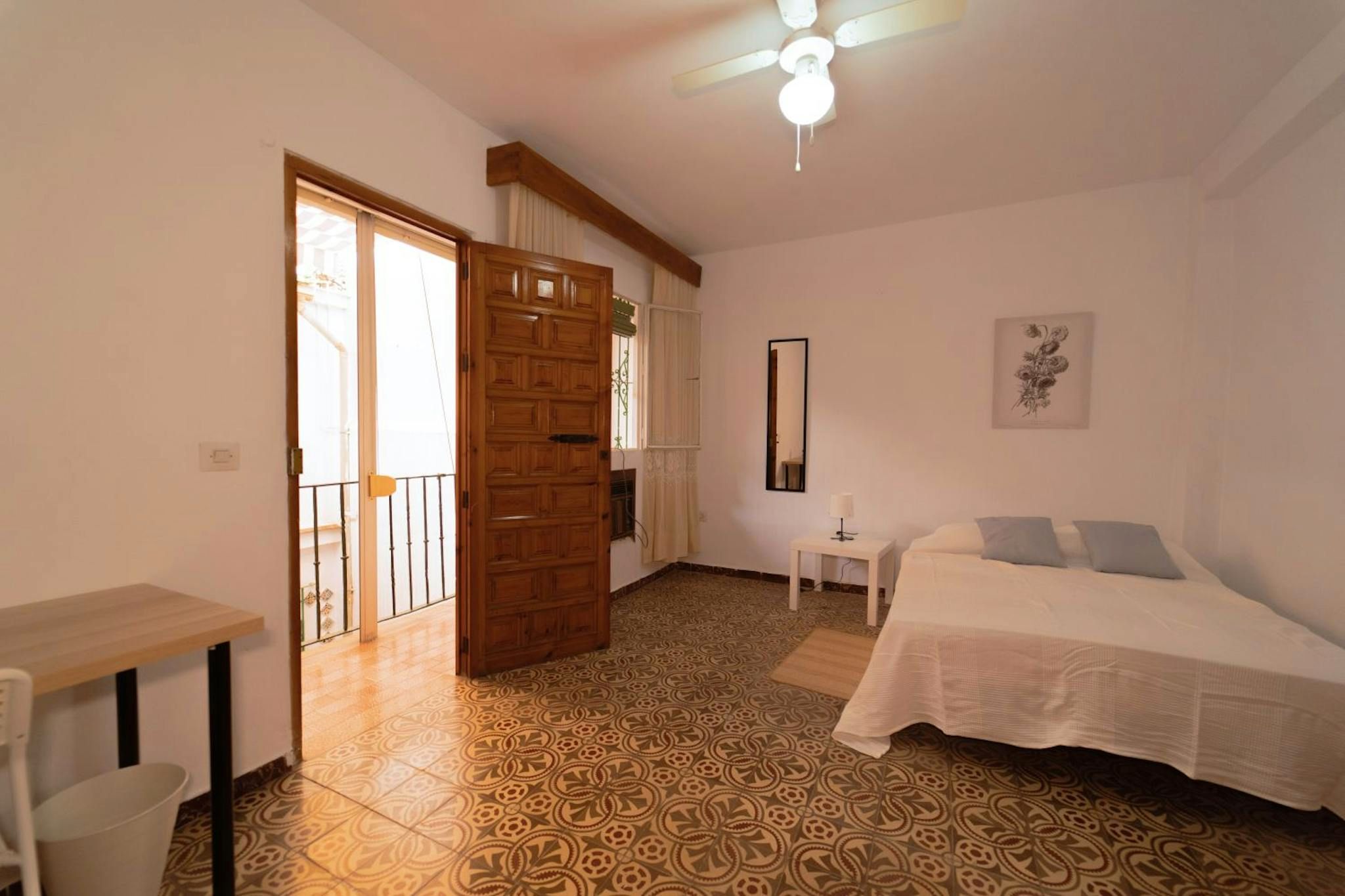Bedroom of Flat to share in  Sevilla Capital  with Furnished and Washing machine