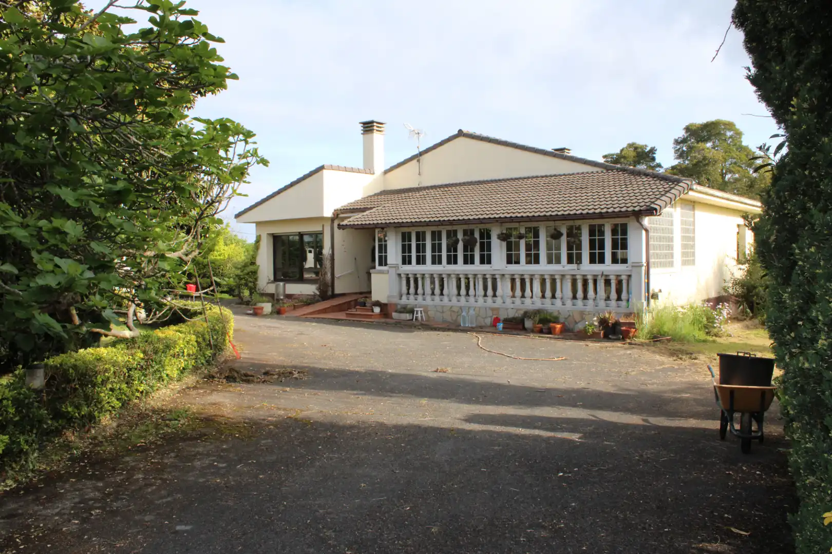 Vista exterior de Casa o xalet en venda en Villaviciosa amb Calefacció, Jardí privat i Terrassa