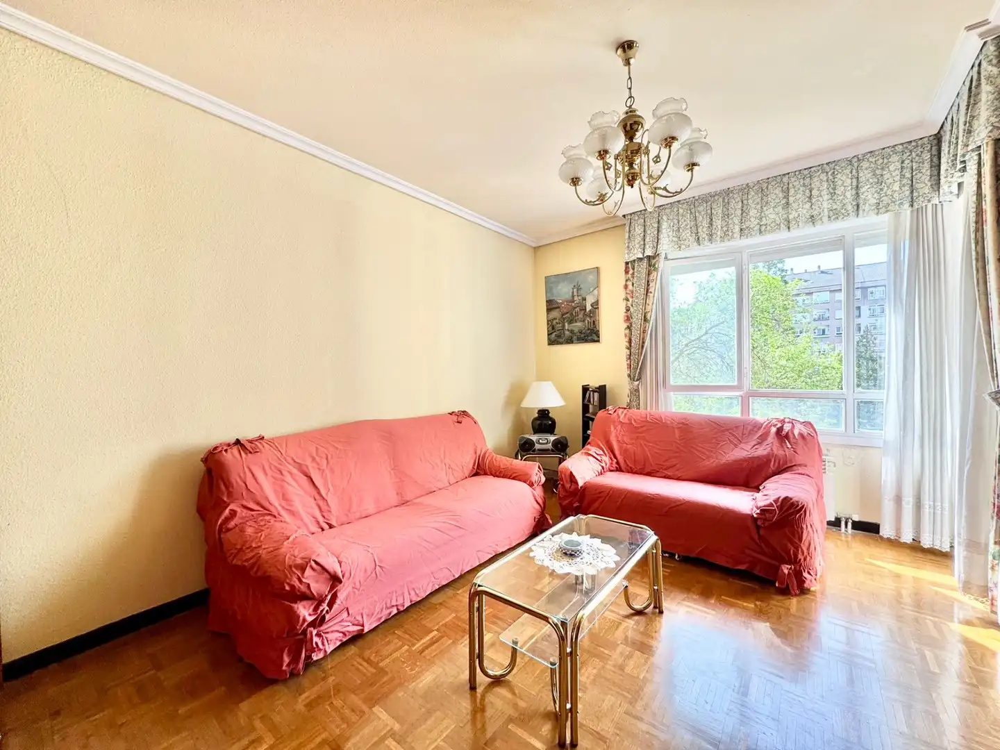 Wohnzimmer von Wohnung zum Verkauf in Vitoria - Gasteiz mit Terrasse und Abstellraum