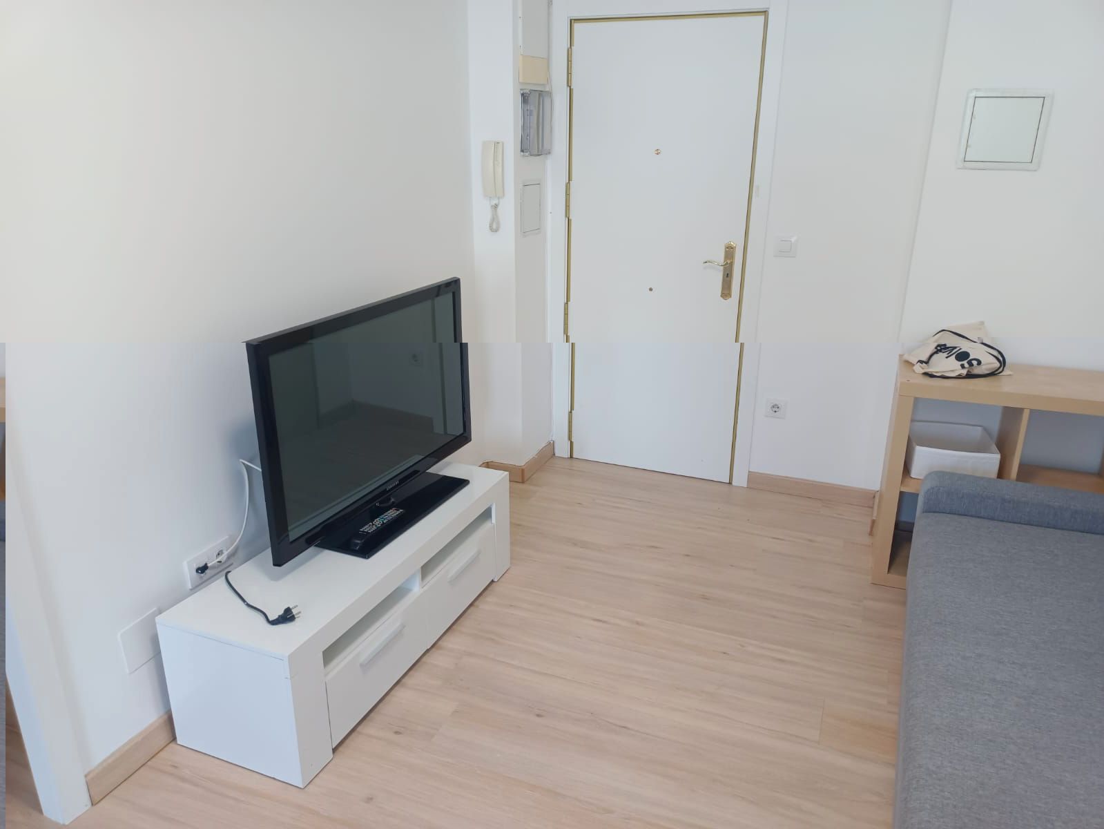 Living room of Apartment to rent in L'Hospitalet de Llobregat  with Furnished, Oven and Washing machine