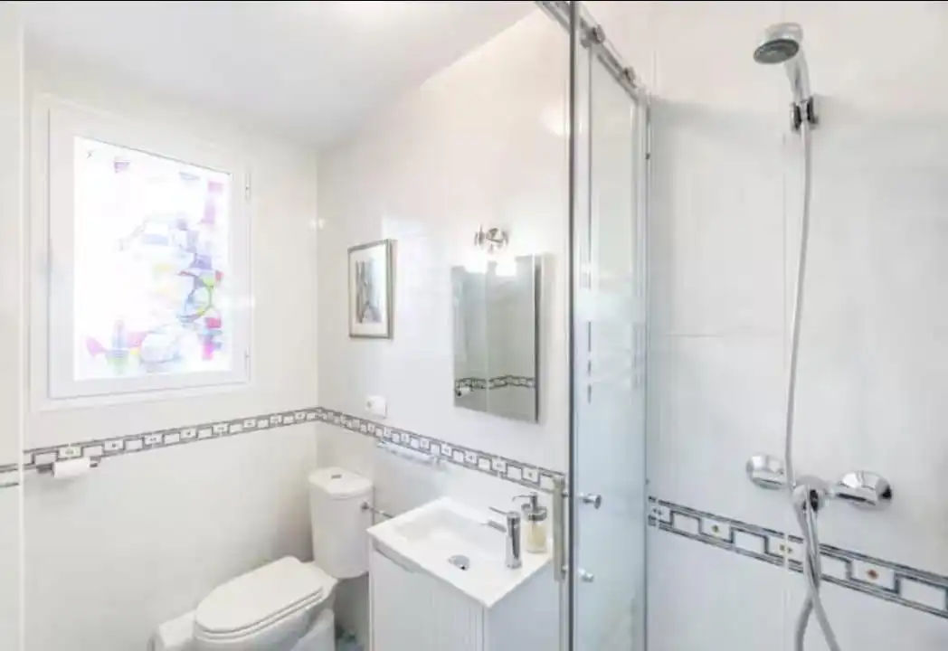 Bathroom of Detached homes for sale in Benalmádena  with Air Conditioner, Terrace and Storage room