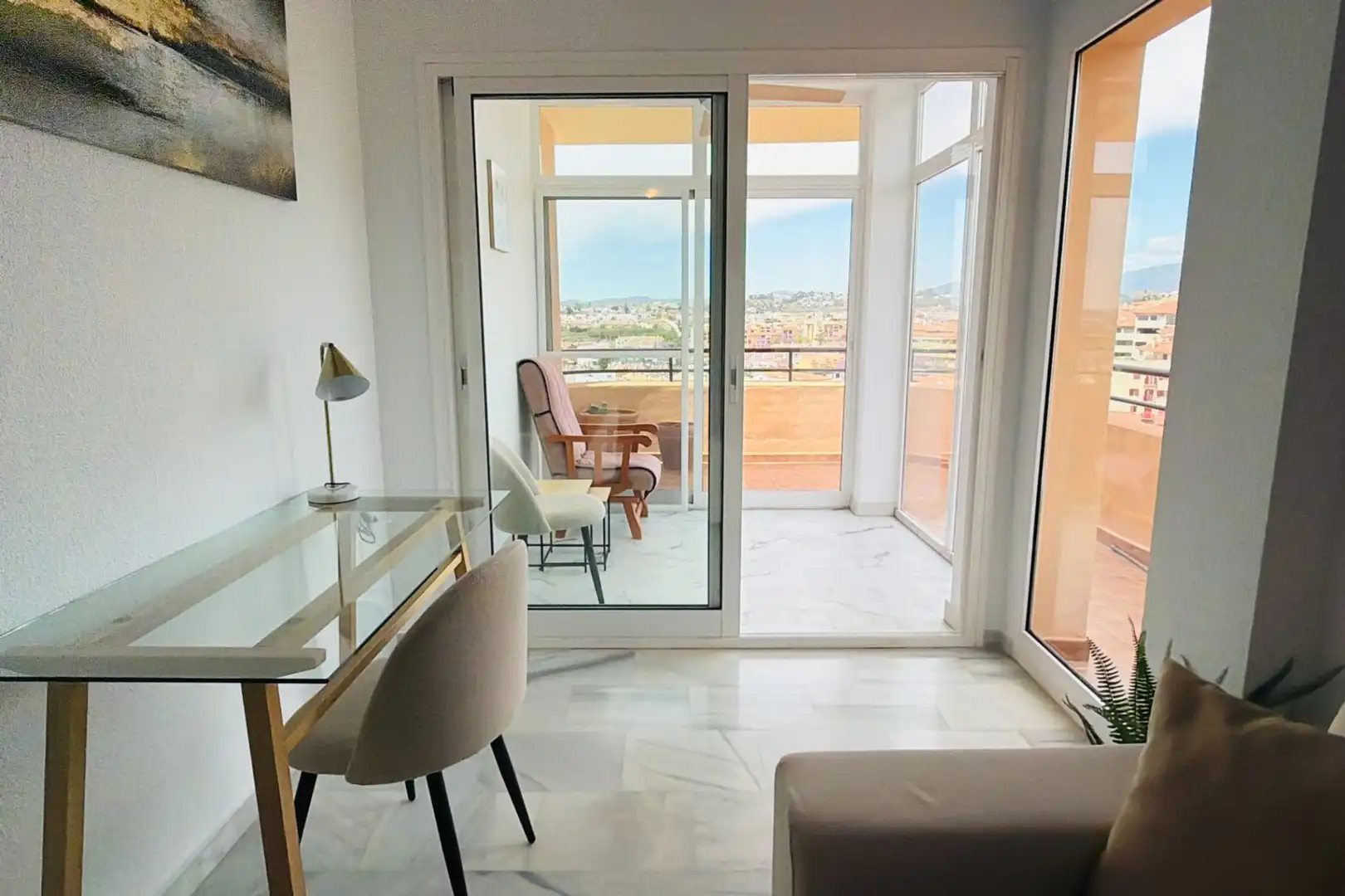 Mini appartamento con terrazza in vendita a Los Pacos