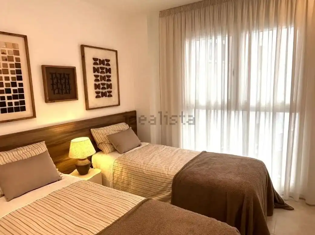 Bedroom of Flat for rent in Alicante / Alacant  with Air Conditioner, Heating and Furnished
