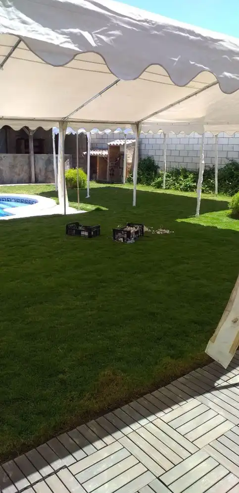 Jardín de Finca rústica en venta en Carmona con Jardín privado y Piscina