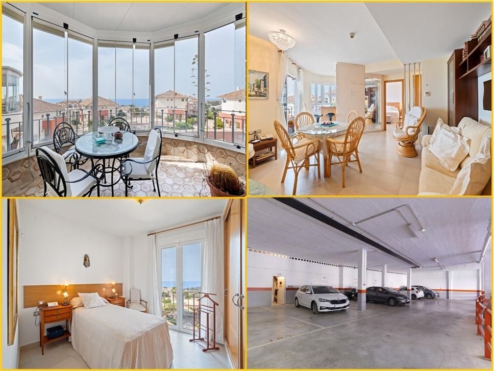 Vista exterior de Apartament en venda en Benalmádena amb Aire condicionat, Calefacció i Jardí privat