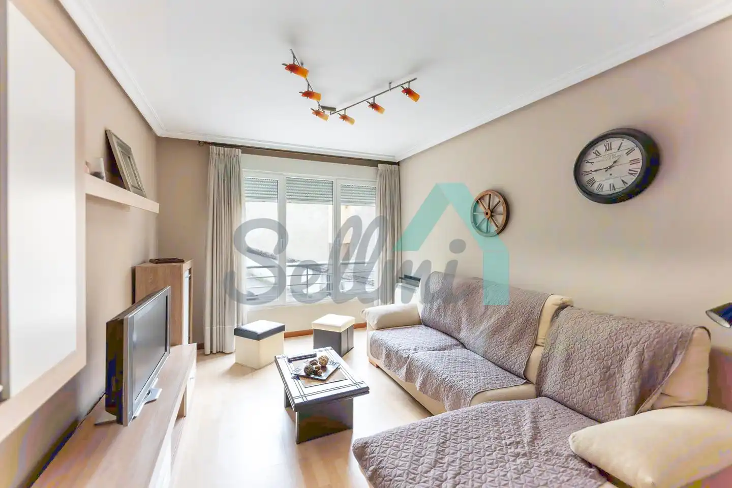 Sala de estar de Piso en venta en Mieres (Asturias) con Calefacción y Trastero