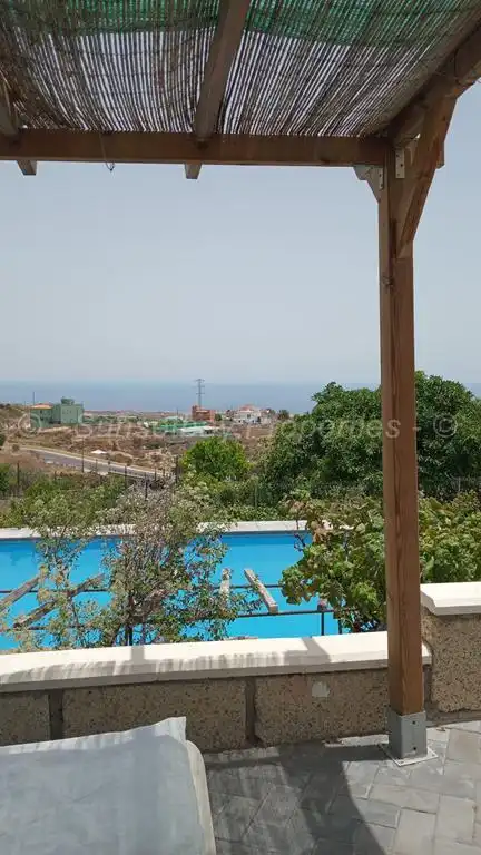 Vista exterior de Finca rústica en venta en Granadilla de Abona con Jardín privado, Terraza y Piscina