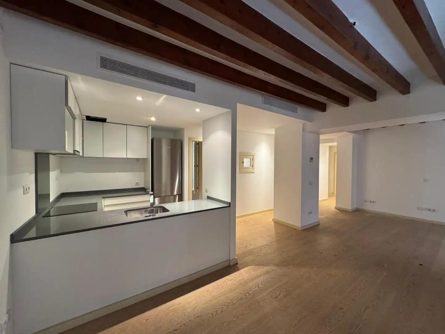 Cocina de Piso en venta en  Palma de Mallorca con Aire acondicionado, Parquet y Terraza