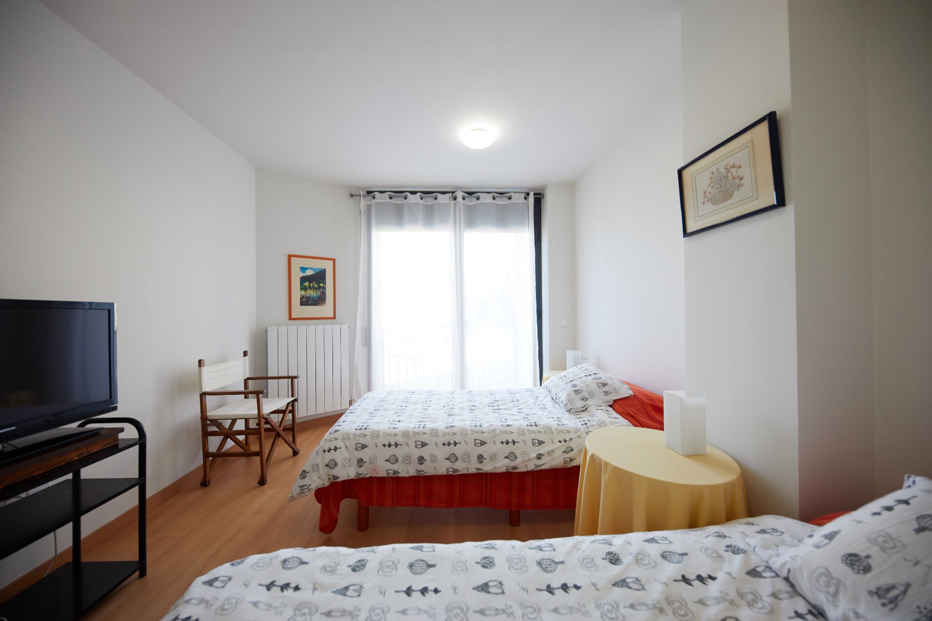 Bedroom of Flat for sale in La Pobla de Cérvoles  with Heating, Parquet flooring and Balcony