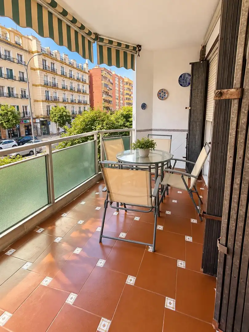 Terraza de Piso de alquiler en Poniente-Sur