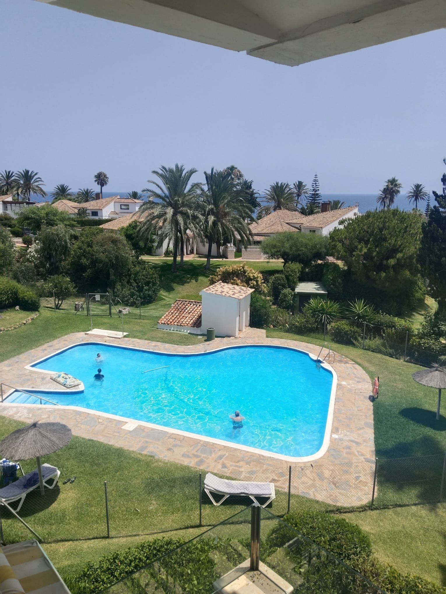 Swimming pool of Attic for sale in Estepona  with Air Conditioner, Heating and Terrace
