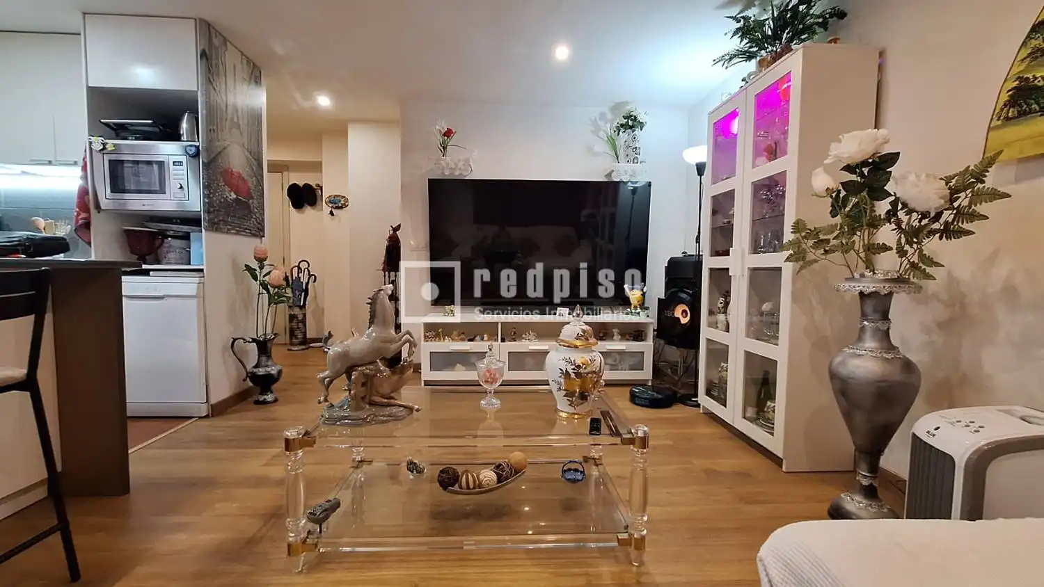 Sala de estar de Piso en venta en A Coruña Capital  con Terraza