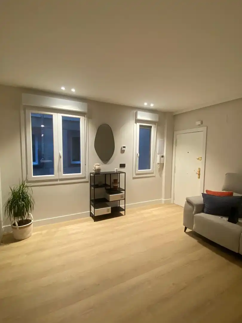Living room of Flat for rent in Getxo   with Heating, Terrace and Furnished