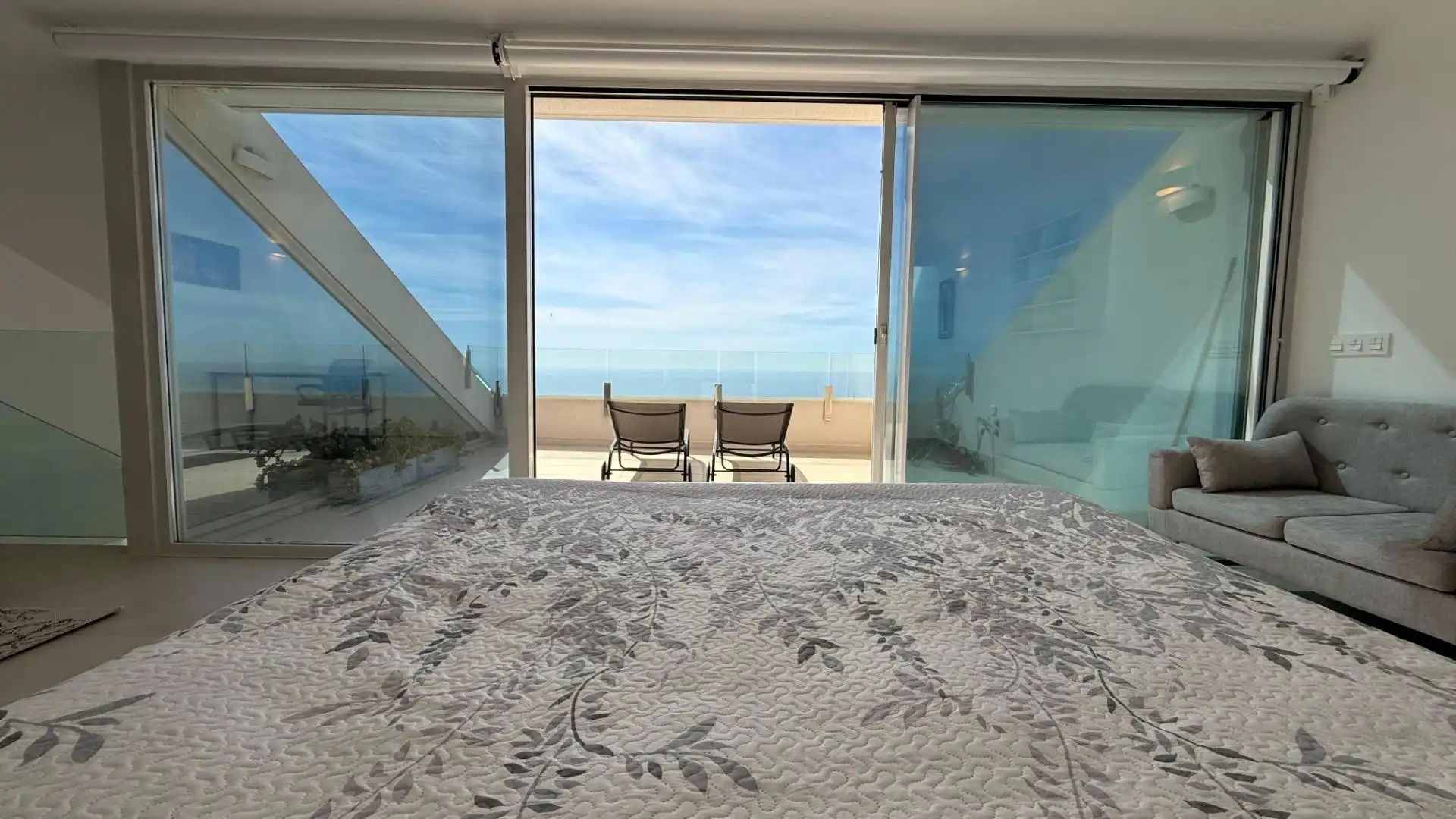 Terrasse von Dachboden zum Verkauf in Benalmádena mit Klimaanlage, Terrasse und Abstellraum