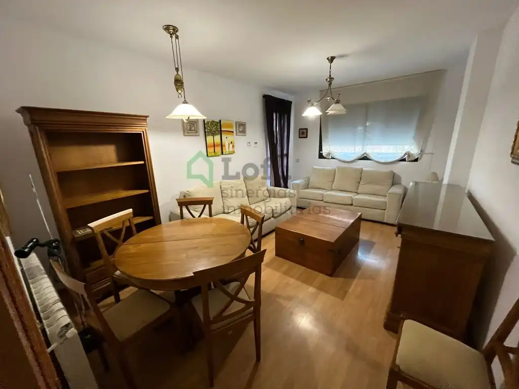 Living room of Flat for rent in Badajoz  with Furnished