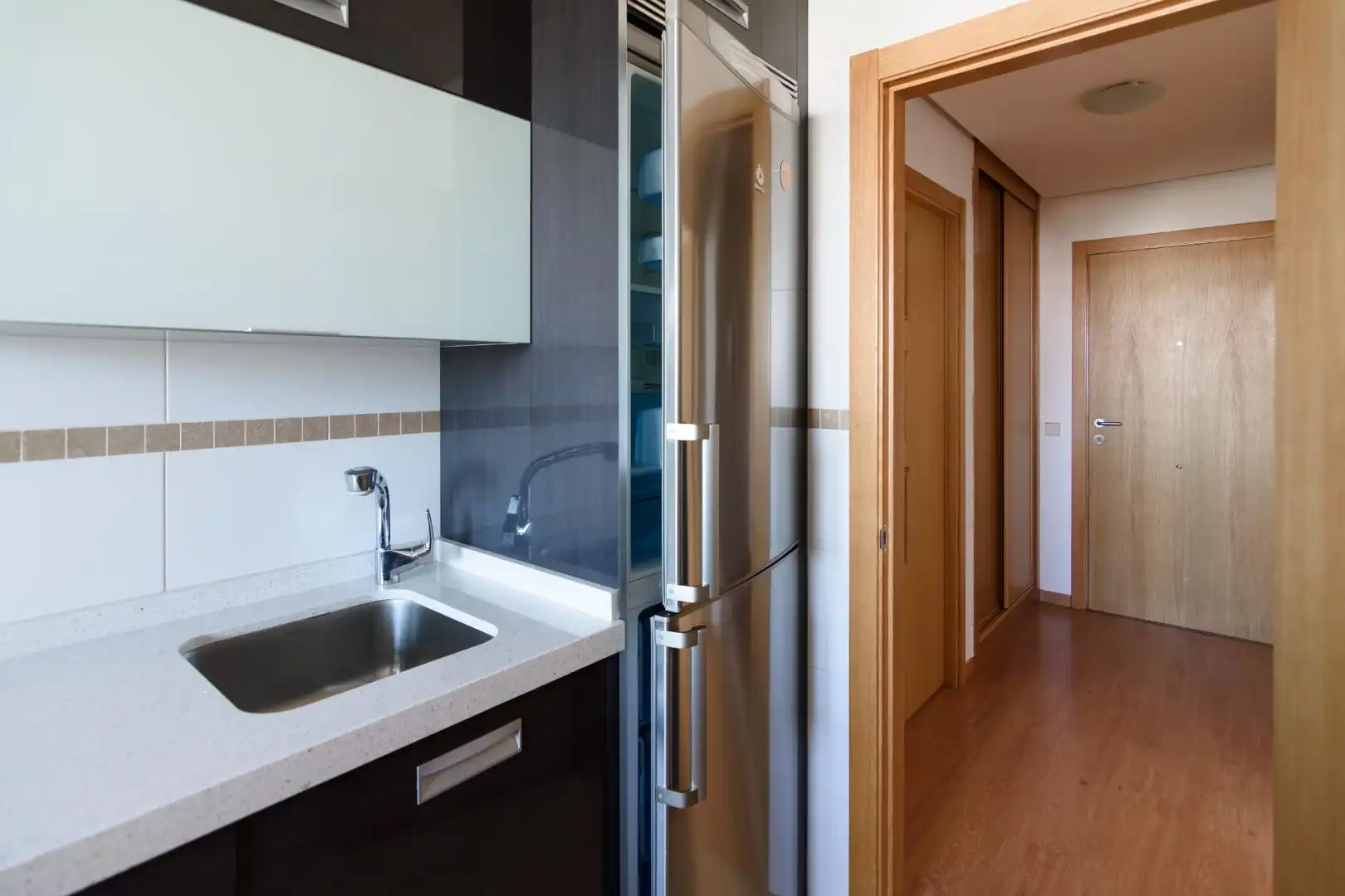 Cocina de Apartamento de alquiler en Valladolid con Calefacción, Terraza y Trastero