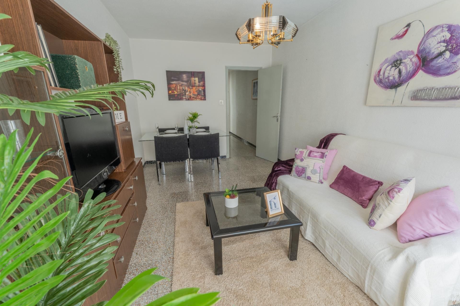 Living room of Flat for sale in Elche / Elx  with Balcony