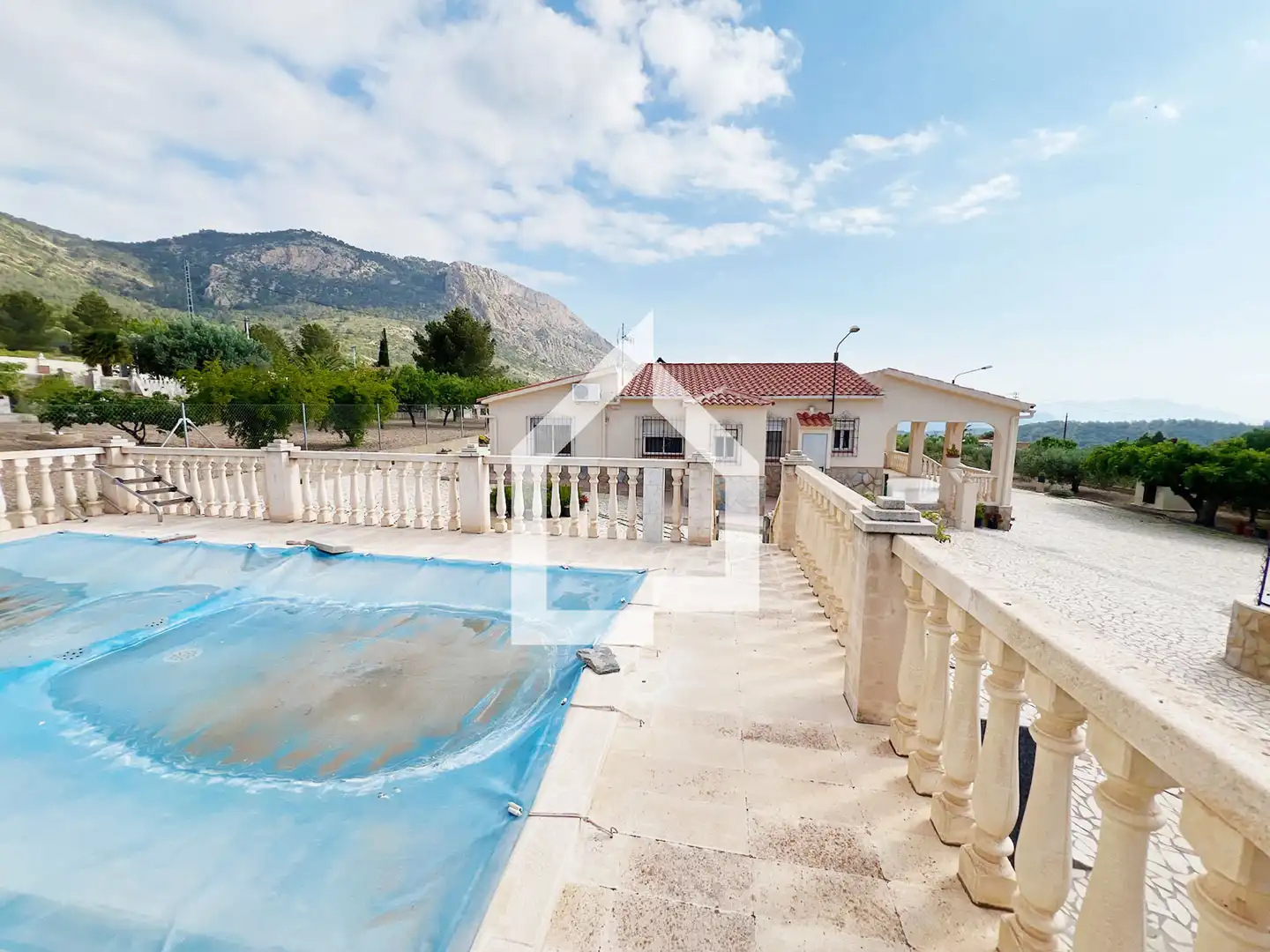 Vista exterior de Casa o chalet en venta en Tibi con Jardín privado, Terraza y Trastero