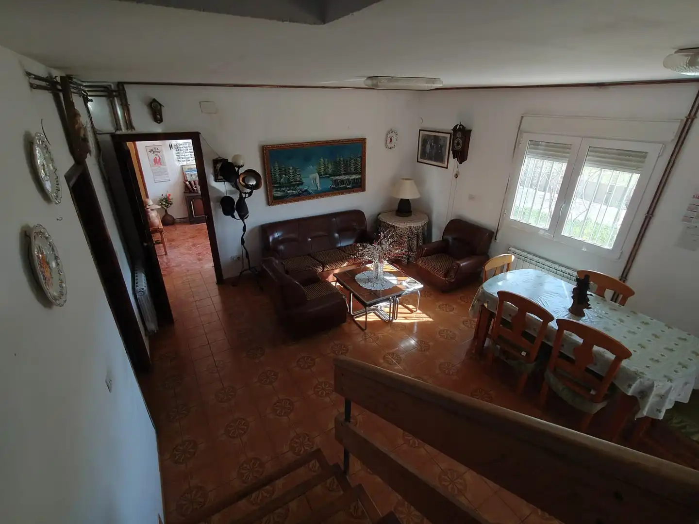 Sala d'estar de Casa o xalet en venda en Atzeneta del Maestrat amb Calefacció, Jardí privat i Terrassa