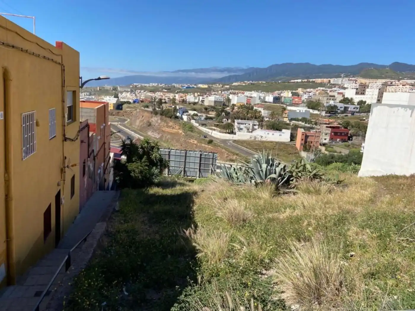 Vista exterior de Residencial en venda en San Cristóbal de la Laguna