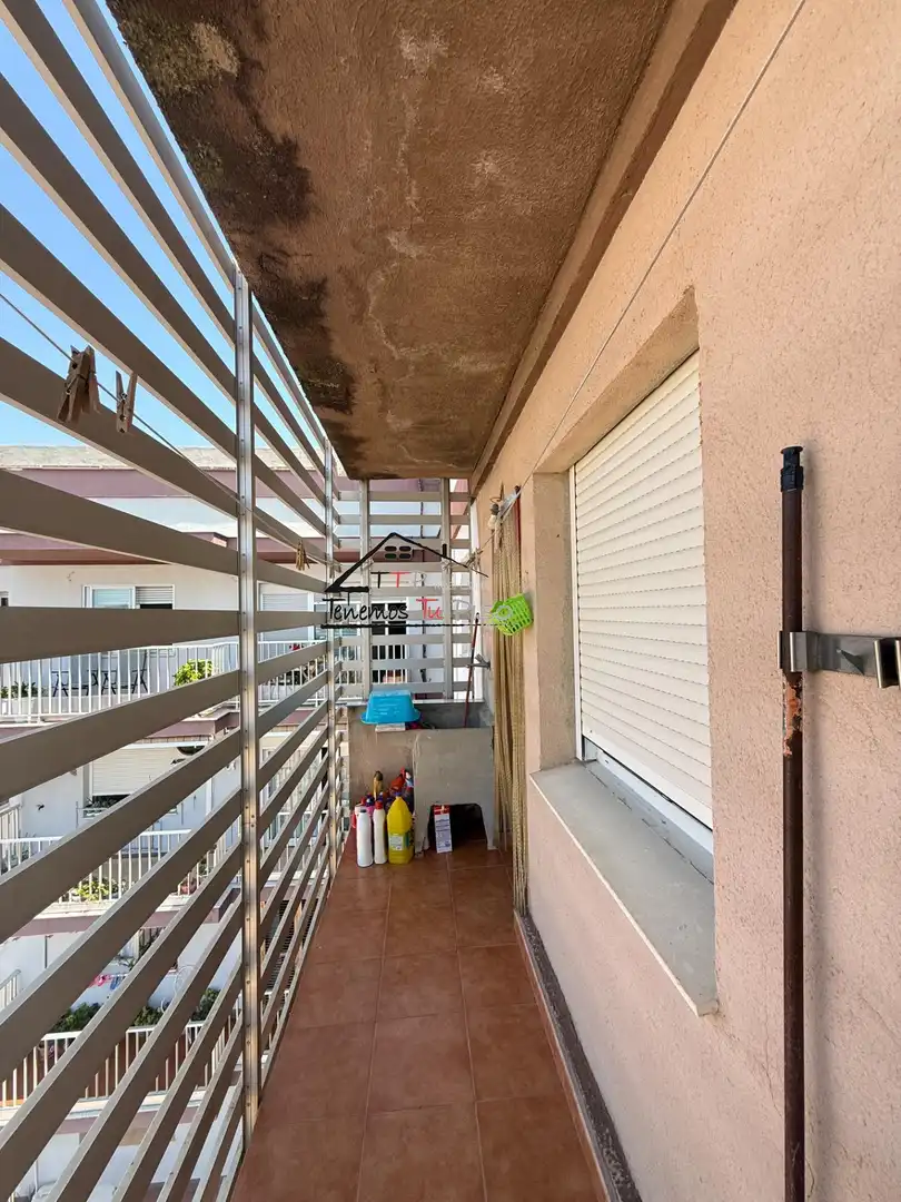 Balcony of Flat for rent in Benicarló  with Air Conditioner, Heating and Terrace
