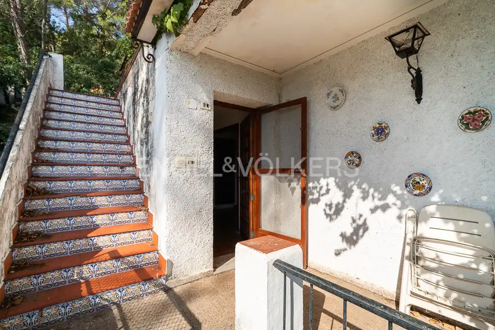 Vista exterior de Casa o chalet en venta en Gandia con Calefacción, Jardín privado y Terraza