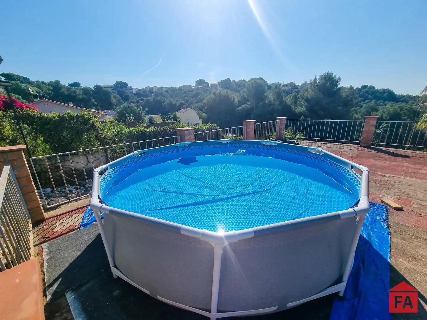 Piscina de Casa o chalet en venta en Bellvei con Terraza