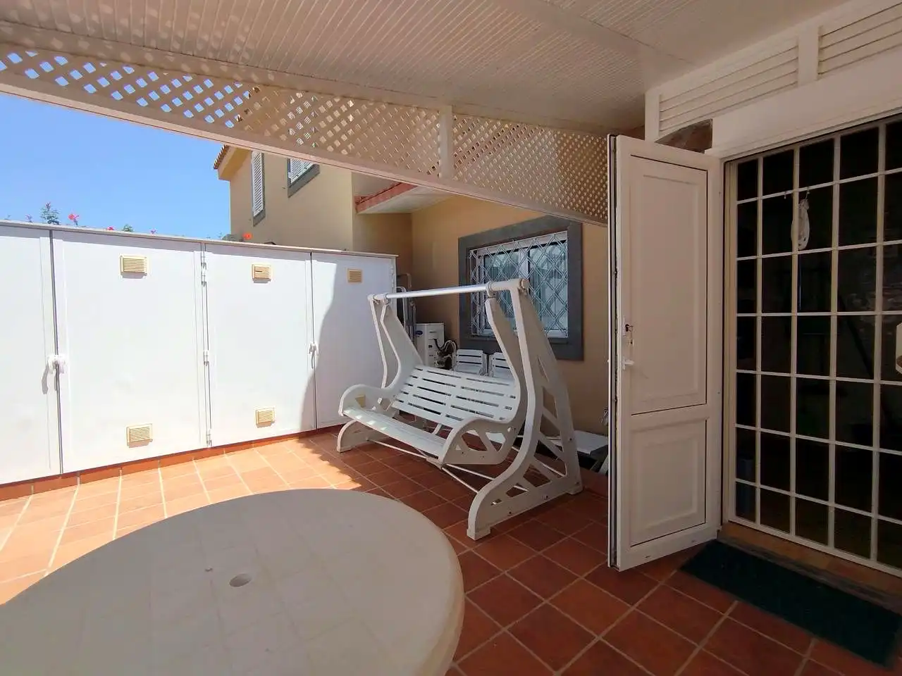 Terrace of Houses for rent in San Bartolomé de Tirajana  with Air Conditioner, Private garden and Terrace