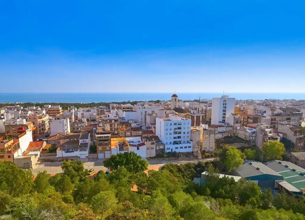 Exterior view of Ground floor for sale in Guardamar del Segura  with Air Conditioner, Terrace and Swimming Pool