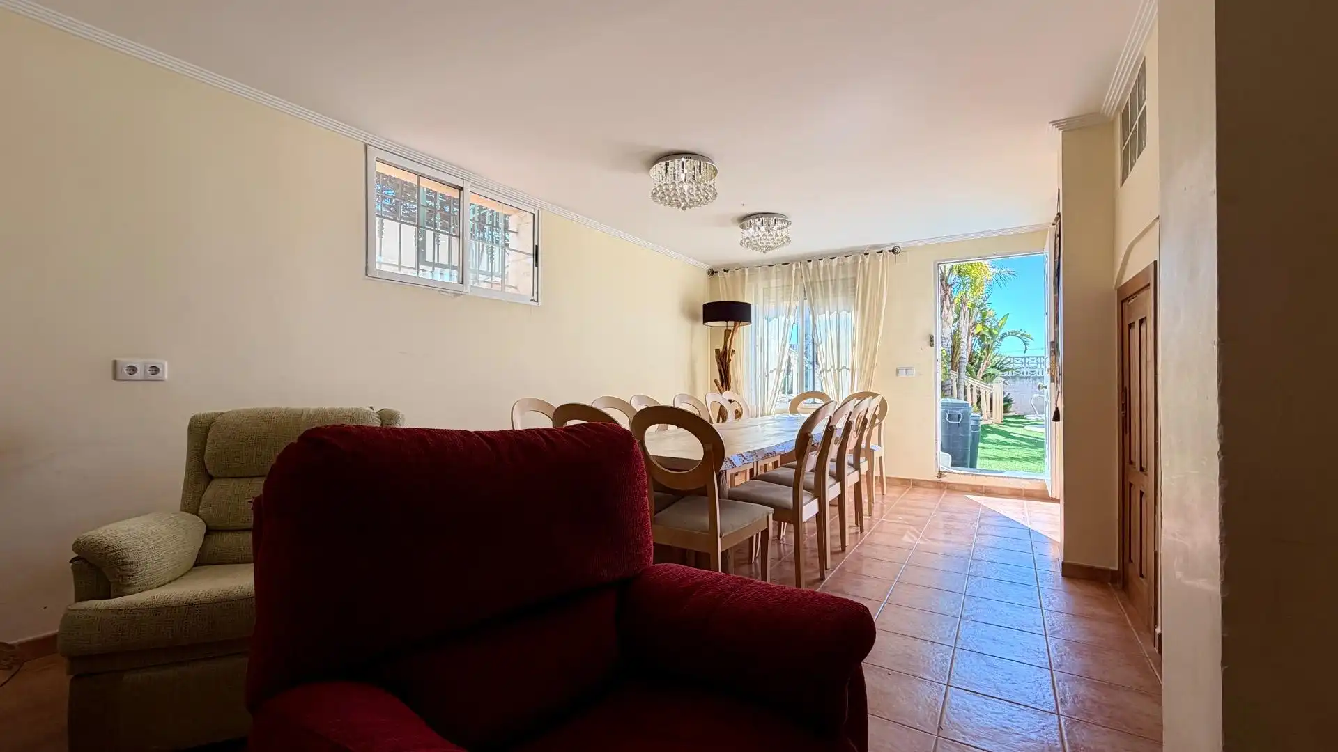 Dining room of Houses for sale in Elche / Elx  with Air Conditioner, Heating and Terrace