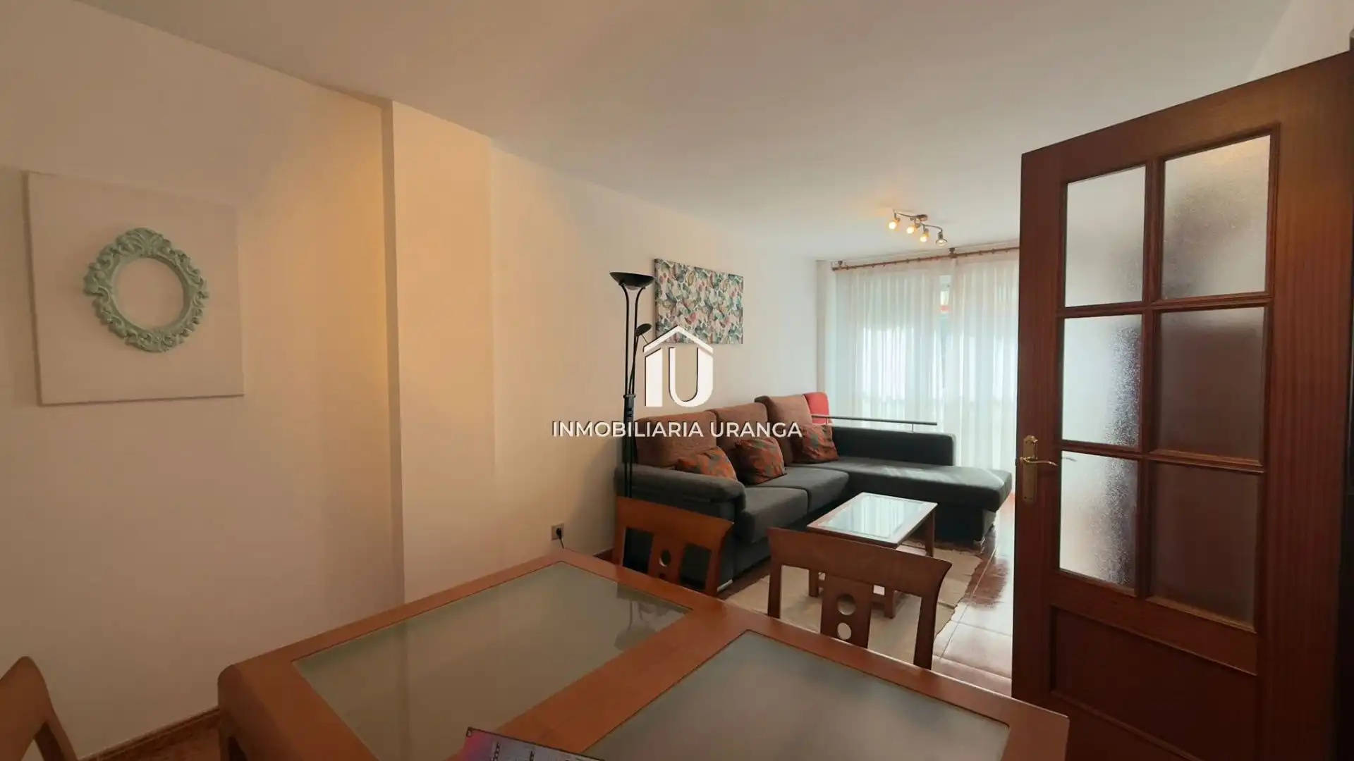 Wohnzimmer von Wohnung zum Verkauf in Laredo mit Heizung, Terrasse und Möbliert