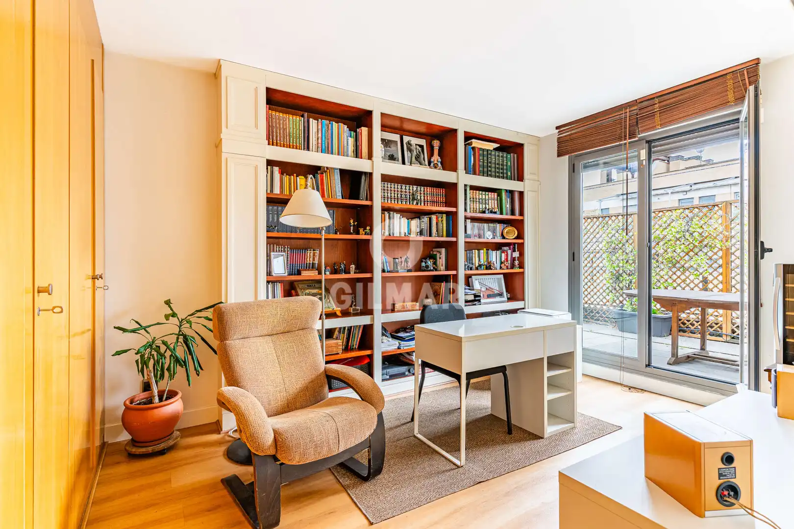 Wohnzimmer von Maisonette zum Verkauf in Madrid mit Heizung, Privatgarten und Abstellraum