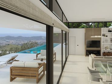 Casa amb balcó en venda a Mijas pueblo