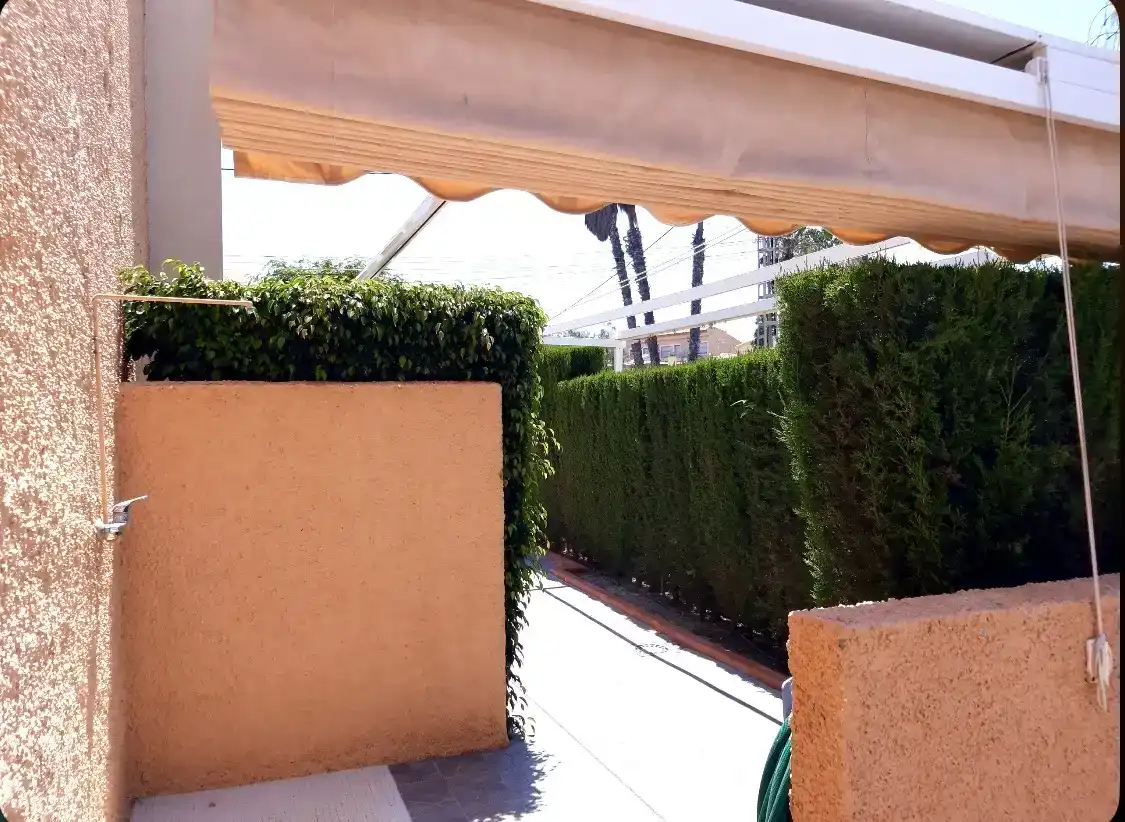 Terraza de Casa o chalet de alquiler en Mazarrón con Aire acondicionado, Jardín privado y Trastero