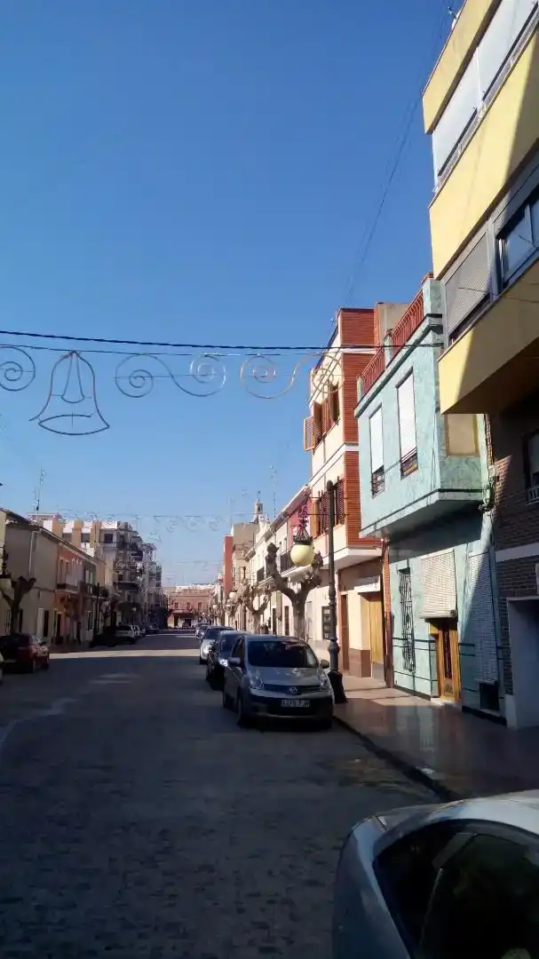 Vista exterior de Pis en venda en Albalat de la Ribera, Valencia