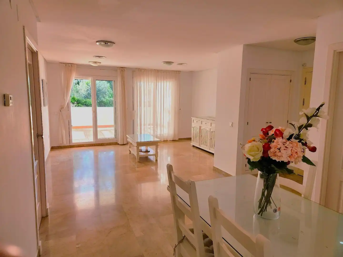 Dining room of Flat for sale in Benalmádena  with Air Conditioner, Heating and Private garden