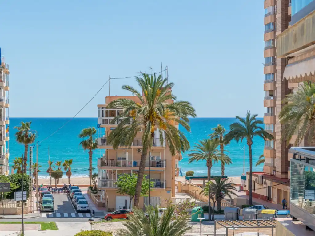 Exterior view of Ground floor for sale in El Campello  with Air Conditioner, Terrace and Swimming Pool